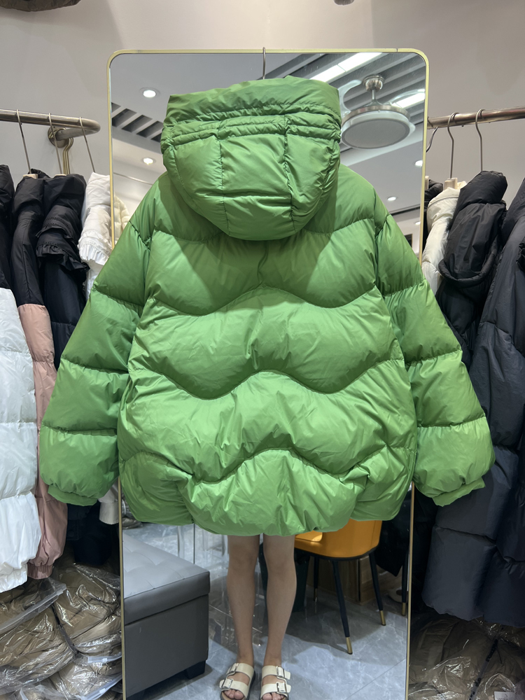 여성용 후드 파카, 짧은 빵 재킷, CWhite 덕 다 - Down Jacket Packable 리뷰 및 가격