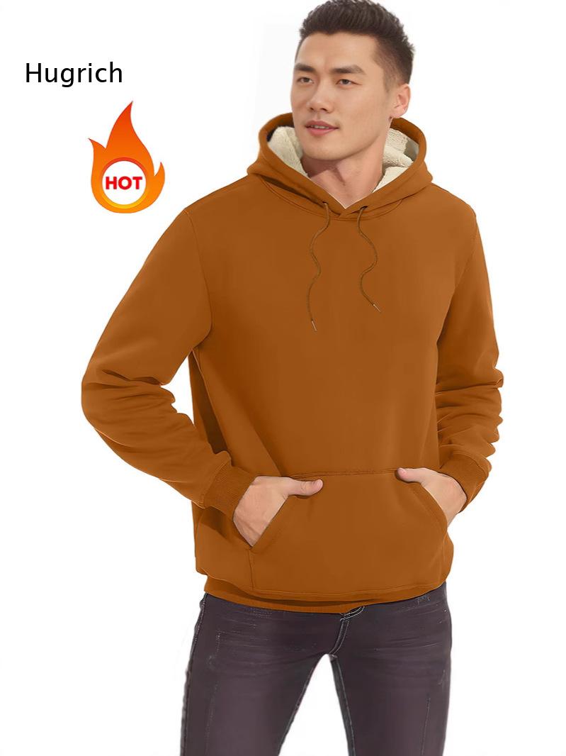 남성용 셰르파 안감 후드티 드로스트링 캥거루 포켓 다크 - Sherpa Hoodie Fleece 리뷰 및 가격