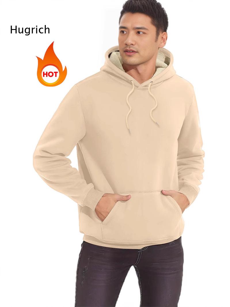 남성용 셰르파 안감 후드티 드로스트링 캥거루 포켓 다크 - Sherpa Hoodie Fleece 리뷰 및 가격