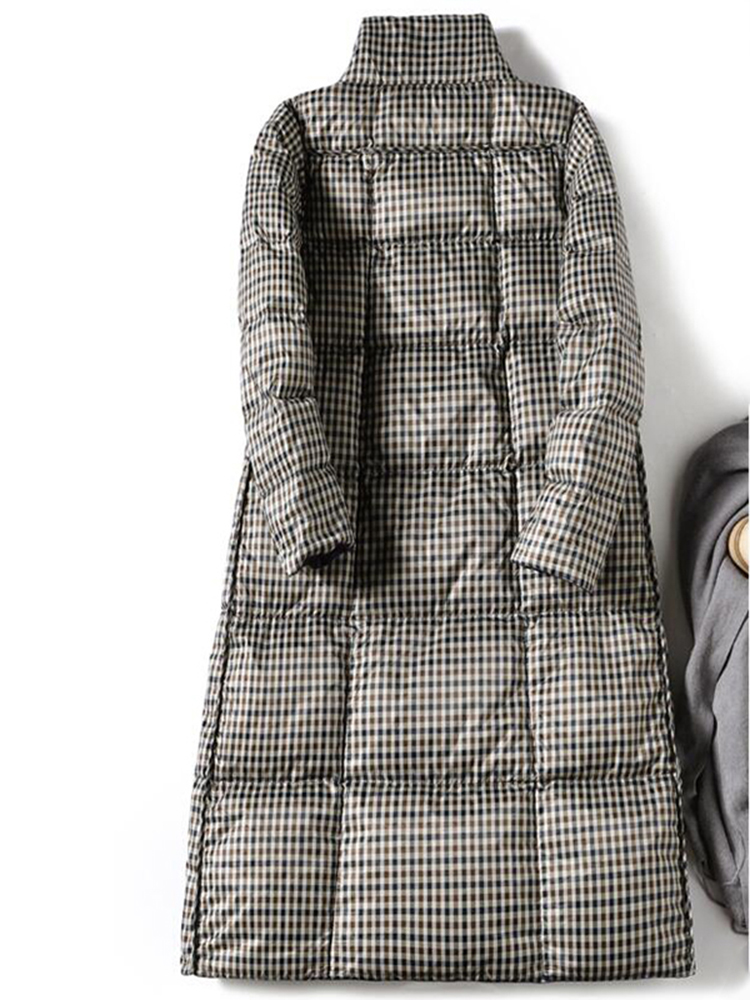 SEDUTMO 겨울 롱 다운 재킷 여성 초경량 격자 무 - Down Jacket Packable 리뷰 및 가격
