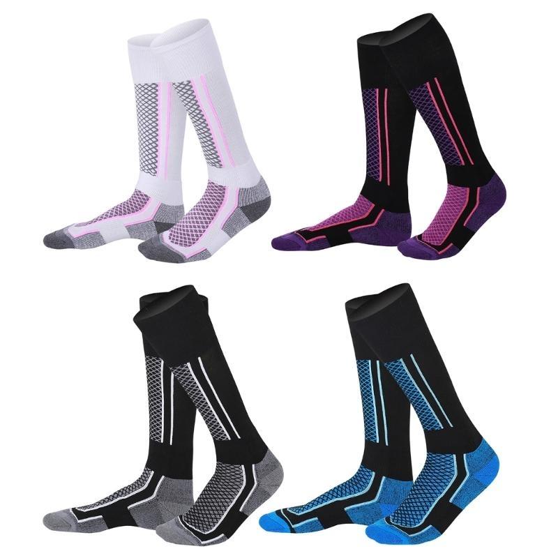652F 여성용 스키 양말 남성용 압축 무릎 높은 양말 - Thermal Sock Wool 리뷰 및 가격
