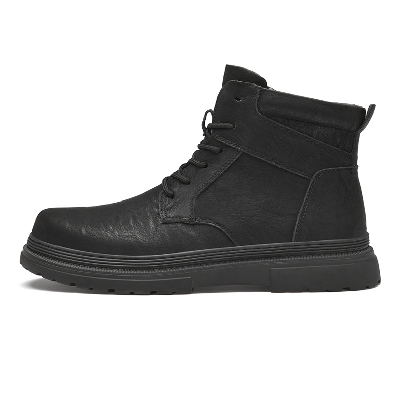 따뜻한 겨울 남성 가죽 신발 고무 방수 앵클 부츠 야외 - Waterproof Winter Boot 리뷰 및 가격