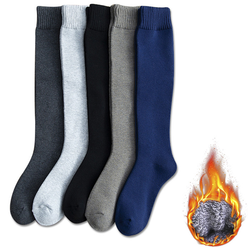 EU38-45 긴 다리 겨울 남성 두꺼운 양모 양말 뜨 - Thermal Sock Wool 리뷰 및 가격
