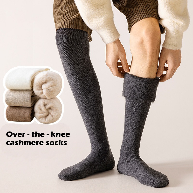 남성용 보온 무릎 위 양말 겨울용 따뜻한 플리스 안감  - Thermal Sock Wool 리뷰 및 가격